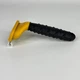 Фурмінатор для собак і кішок з лезом 6,8см Furminator deShedding Tool, щітка для вичісування шерсті і профілактики ковтунів, для середніх порід Жовтий, FDCSL-068-H2-Yellow - зображення 7