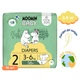 Эко-подгузники Moomin Baby Size 2 (3–6 кг) для новорожденных 56 шт - изображение 1