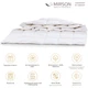Одеяло шерстяное MirSon Luxury Exclusive №1364 140x205 см Шерсть Деми (2200001532137) - изображение 3