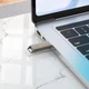 Флешка 128GB USB3.2 HOCO UD13 Clever High-Speed Flash Drive. Gray - изображение 5