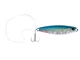 Пилькер для ловли саргана, жереха 15g ART PB04/15 с поводком и тройником голубой/розовый - изображение 1