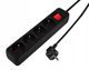 Przedłużacz listwowy NEO Tools 4 gniazda 3 m czarny 90-185 (5907558475012) - obraz 3