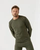 Термобелье мужское зимнее на флисе комплект кофта и штаны цвета хаки XL - изображение 3