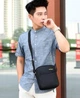 Рюкзак Backpack 9018 с сумкой и кошельком 3 в 1 для путешествий и школы Черный - изображение 3