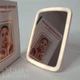 Дзеркало з підсвіткою косметичне для макіяжу LED Makeup Mirror, настільне прямокутне дзеркало з регулюванням нахилу, сенсорним керуванням і 3 режимами освітлення, USB-живлення Біле, VE-118 - зображення 2