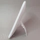 Дзеркало з підсвіткою косметичне для макіяжу LED Makeup Mirror, настільне прямокутне дзеркало з регулюванням нахилу, сенсорним керуванням і 3 режимами освітлення, USB-живлення Біле, VE-118 - зображення 9