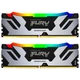 ОЗУ DDR5 2x48GB/6400 Kingston Fury Renegade RGB (KF564C32RSAK2-96) - зображення 1