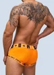 Мужские трусы боксерки D.M 04-2768 XXL цвет оранжевый - изображение 4