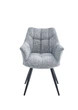 Стул кухонный Intarsio STEFAN 58×65×85 см Светло-серый - изображение 5