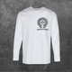 Лонгслив унисекс с принтом Chrome Hearts Хром Хартс (принт спина мод1) база белая S - изображение 1