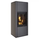 Піч камін SAVEN Vatra L 40x50 Black ECO - изображение 4