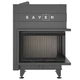 Камінна топка кутова SAVEN Energy Up 75х50х47R Black (15,1 kW) ECO - изображение 4