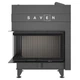 Камінна топка кутова SAVEN Energy Up 85х50х47L Black (17,0 kW) ECO - изображение 7