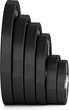 Zestaw talerzy olimpijskich HMS TPC poliuretanowych 2 x 2.5 - 25 kg 12 szt. (5908261682780) - obraz 4
