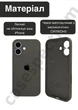 Чохол силіконовий з закритою камерою Epic Premium Silicone Case Camera Protection without MagSafe для Apple iPhone 16 Plus (6.7) Charcoal Gray - зображення 3