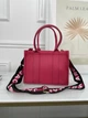 Женская сумка шопер Marc Jacobs Tote Bag MINI малиновый - изображение 5