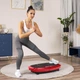 Виброплатформа 3D Gymtek XP750 Intense Red (2 мотора) до 180 кг + Эспандеры и Bluetooth - изображение 9