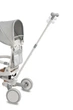 Детский трехколесный велосипед Caretero Toyz Faro Grey, с родительской ручкой детский велосипед беговел для малышей - изображение 12
