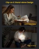 Лампа Glocusent аккумуляторная сенсорная гибкая с прищепкой для чтения Led Mini Book White (Mini White) - изображение 6