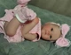 Реалистичная кукла Реборн Reborn Бетти Bettie 50см девочка анатомическая винил силикон новороженная младенец Betty пупс в розовом - изображение 2