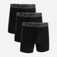 Набор трусов боксеров мужских хлопковых Under Armour UA M Perf Cotton 6in 1383889-001 3XL 3 шт Черный (1200122271442) - изображение 1