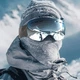 Лижні окуляри KINGSEVEN 9803 Silver S з антитуманним покриттям та захистом від ультрафіолету - зображення 2