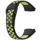 Ремешок Sport Silicone для Xiaomi Redmi Watch 3 Active black-green - изображение 1