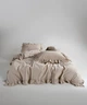 Постельное белье Limasso Stonewashed Exclusive Ranforсe 160 х 220 см Oxford Tan - изображение 2