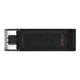 Накопитель Kingston 128GB USB-C 3.2 Gen 1 DT70 (DT70/128GB) - изображение 1