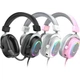 Наушники Fifine H6 RGB 7.1 Pink (H6P) - изображение 5
