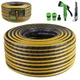 Шланг Alloid Pro Amber Hornett (3/4", 50м) + подарунок пістолет, 2 конектори, адаптор і ніж (WH-63324) - изображение 1