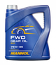 Трансмиссионное масло Mannol 8101 FWD GEAR OIL 75W-85 GL-4 4л - изображение 1