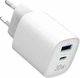 Зарядний пристрій мережевий Make 30W GaN3 Type-C PD3.0 + USB QC4.0 White (MCW-3021GWH) - зображення 6