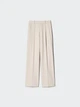 Брюки женские Uniqlo 565910253 L Молочные (1159842664) - изображение 3