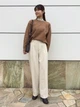 Брюки женские Uniqlo 565910253 L Молочные (1159842664) - изображение 5