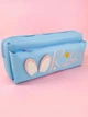 Пенал Centrum 89918 Rabbit голубой 2 отделения 21х8.5х6 см (2000998480790) - изображение 2