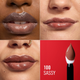Pomadka w płynie Rimmel Thrill Seeker Lip Latex 100 Sassy nawilżająca 6 ml (3616305500212) - obraz 4