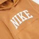 Подростковое теплое худи на флисе для мальчика Nike K NSW CLUB FLC HDY HBR MC HJ3156-224 147-158 см Бежевое (197596123173) - изображение 4