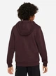 Детская теплая толстовка с капюшоном для мальчика Nike K Nsw Club Flc Hd Fz Ls Lbr FD3004-652 122-128 см Коричневая (197598165423) - изображение 7