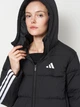 Пуховик зимний короткий женский Adidas Essentials Climawarm 3-Stripes JW3429 XS Черный (4068811752439) - изображение 4