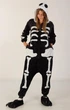 Женская кигуруми пижама взрослая и подростковая Kigurumi Скелет Черный М 155-165 см. (1022) - изображение 1