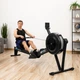 Гребний тренажер повітряний Gymtek XR4000 до 200 кг + Пояс для пульсу (Bluetooth, Kinomap) - зображення 15