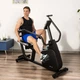 Горизонтальный велотренажер Gymtek XBR8000 электромагнитный - изображение 3