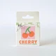 Коробка з декоративними наліпками для творчості Box Stickers DIY 4x4 см вишеньки Cherry - зображення 1