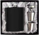 Подарочный набор Xiamen 4 в 1 R1 фляга, стопки и воронка в подарочной коробке Черный (PH051577) - изображение 2