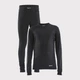 Детский комплект термобелья Craft CORE DRY BASELAYER SET JR 1909713 - 999000 BLACK 134/140 - изображение 1