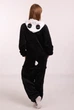 Жіноча кігурумі піжама доросла та підліткова Kigurumi Панда Аніме Сумна Чорна XL 175-185 см. (1016) - зображення 3