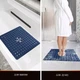 Силиконовый противоскользящий коврик Bathlux на присосках для ванны и душа 53х53, Синий - изображение 2