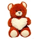 Плюшевий ведмедик Френк 65 см Teddy Boom коричневий із серцем - зображення 1