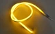 Гибкий неон, светодиодная гибкая неоновая лента Neon 220 В 5 м Желтый - изображение 2